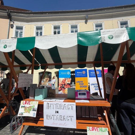 Naš klub Interact v humanitarnem dogodku, foto: udeleženke dogodka