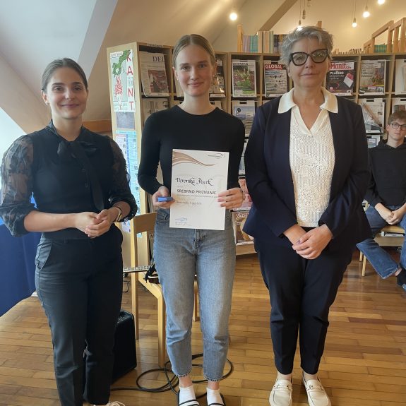 Podelitev SREBRNIH MEPI priznanj, foto: Janja Oklešen