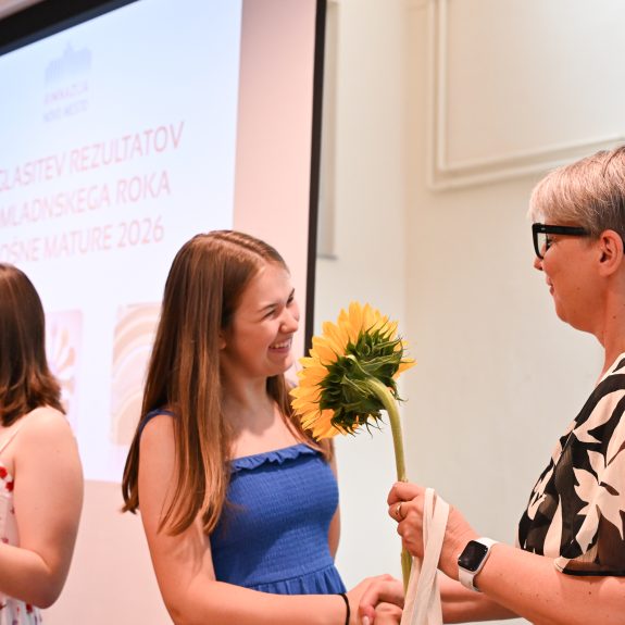 Zlata maturantka Živa Hutar, foto: Foto Asja