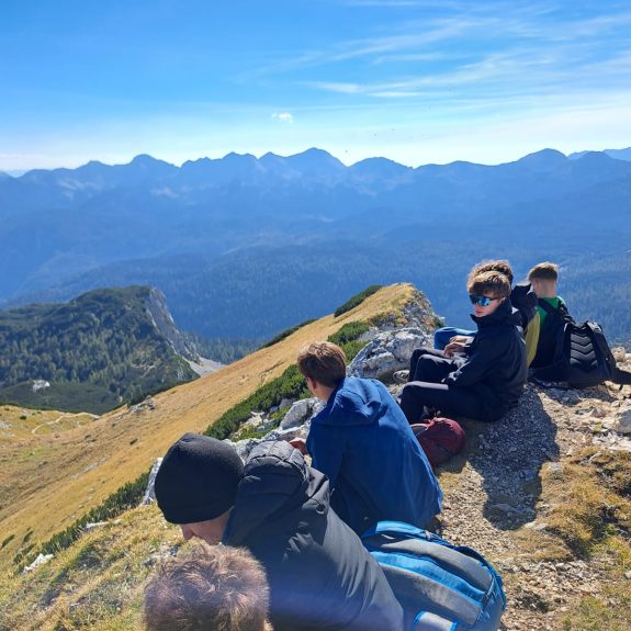 Planinska tura za 2b in 2d, foto: Alenka Dražić