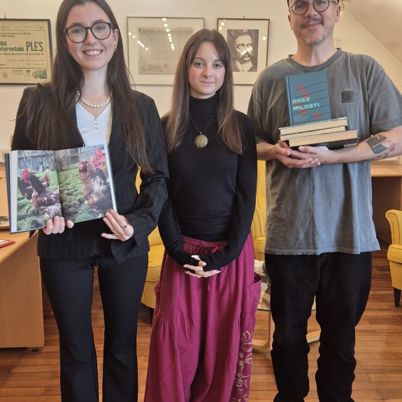 Literarni pogovor z nekdanjima gimnazijcema, foto: Neža Vilhelm