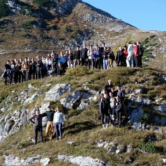 Skupinska po planinskem krstu, foto: Miha Kosec