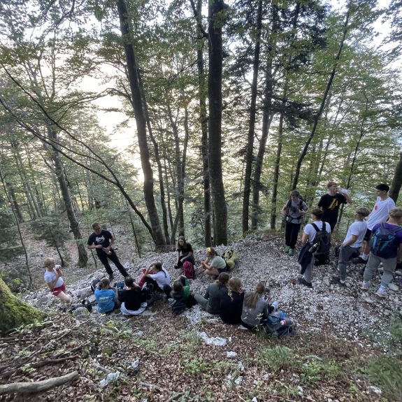 Planinska tura 2e in 2š, foto: Janja Oklešen