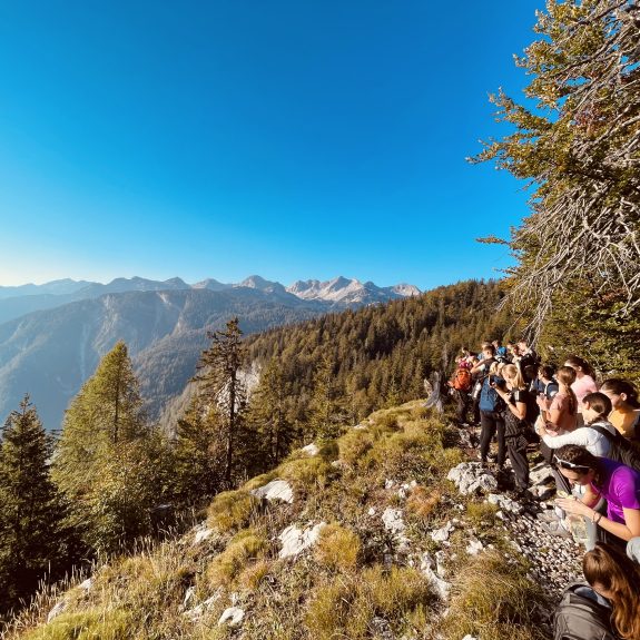 Planinska tura 2e in 2š, foto: Janja Oklešen