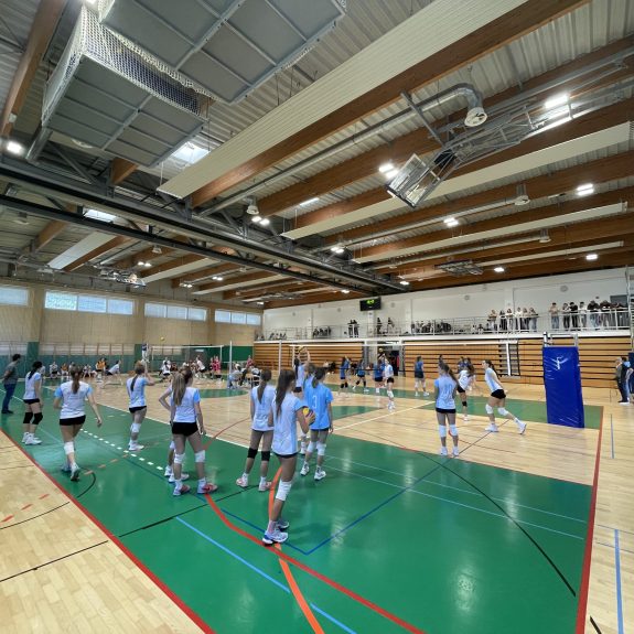Področno tekmovanje v odbojki za dijakinje, foto: Janja Oklešen